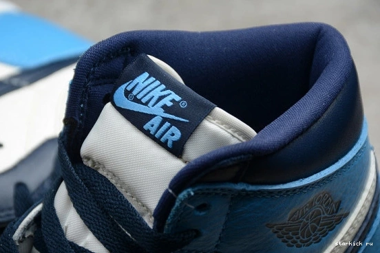 OG Blue 1 UNC | Obsidian 555088-140 Air High University 555088-140 Retro - Jordan 0717